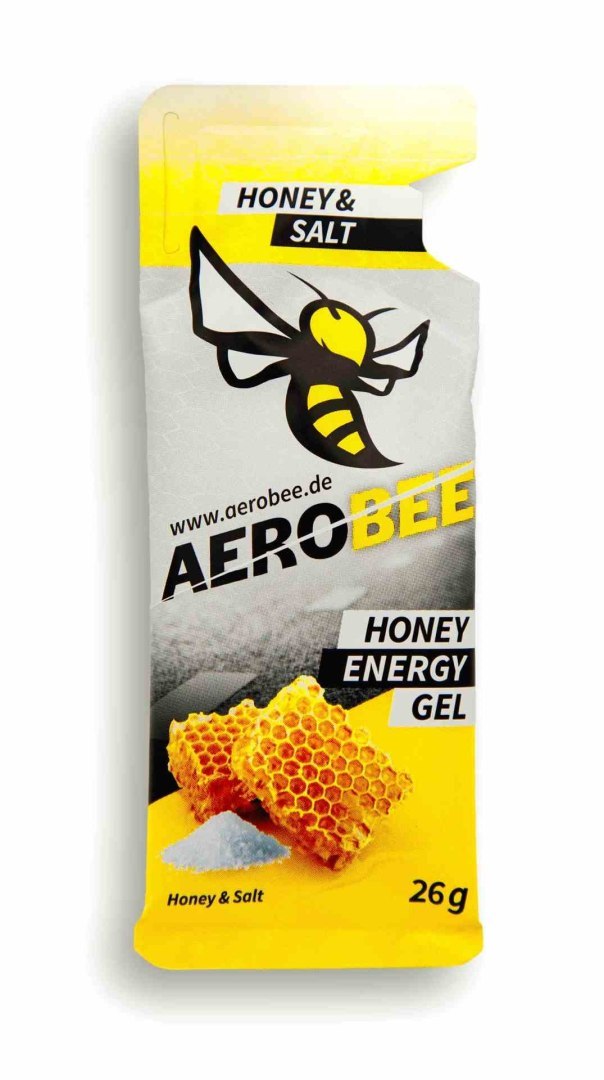 AeroBee Classic Honey & Salt miodowy żel energetyczny z solą morską 26 g AeroBee Classic Honey & Salt miodowy żel energetyczny z solą morską 26 g