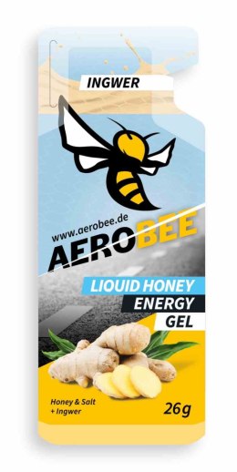 AeroBee Ingwer Liquid miodowy płynny żel energetyczny z imbirem 26 g