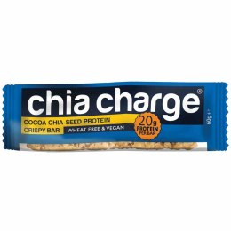 Chia Charge Protein Crispy Bar Vegan - Cacoa - baton białkowy kakaowy z nasionami chia 60g