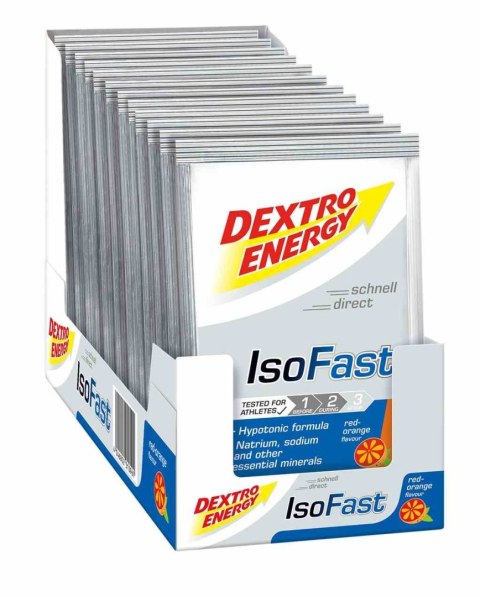 Dextro Energy Isofast czerowona pomarańcza sasz. 56 g Dextro Energy Isofast czerowona pomarańcza sasz. 56 g