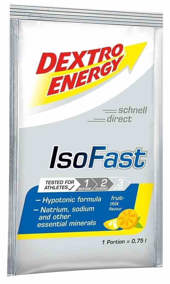Dextro Energy Isofast owoce cytrusowe szasz. 56 g