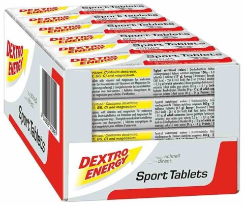 Dextro Energy Sport Tablets Pastylki dekstrozowe 2x14 (2x47 g) Dextro Energy Sport Tablets Pastylki dekstrozowe 2x14 (2x47 g)
