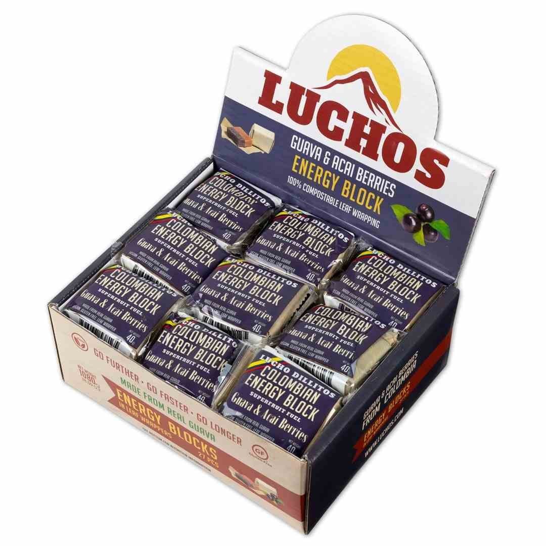 Lucho Dillitos energetyczna przekąska z gujawy z acai 40 g Lucho Dillitos energetyczna przekąska z gujawy z acai 40 g