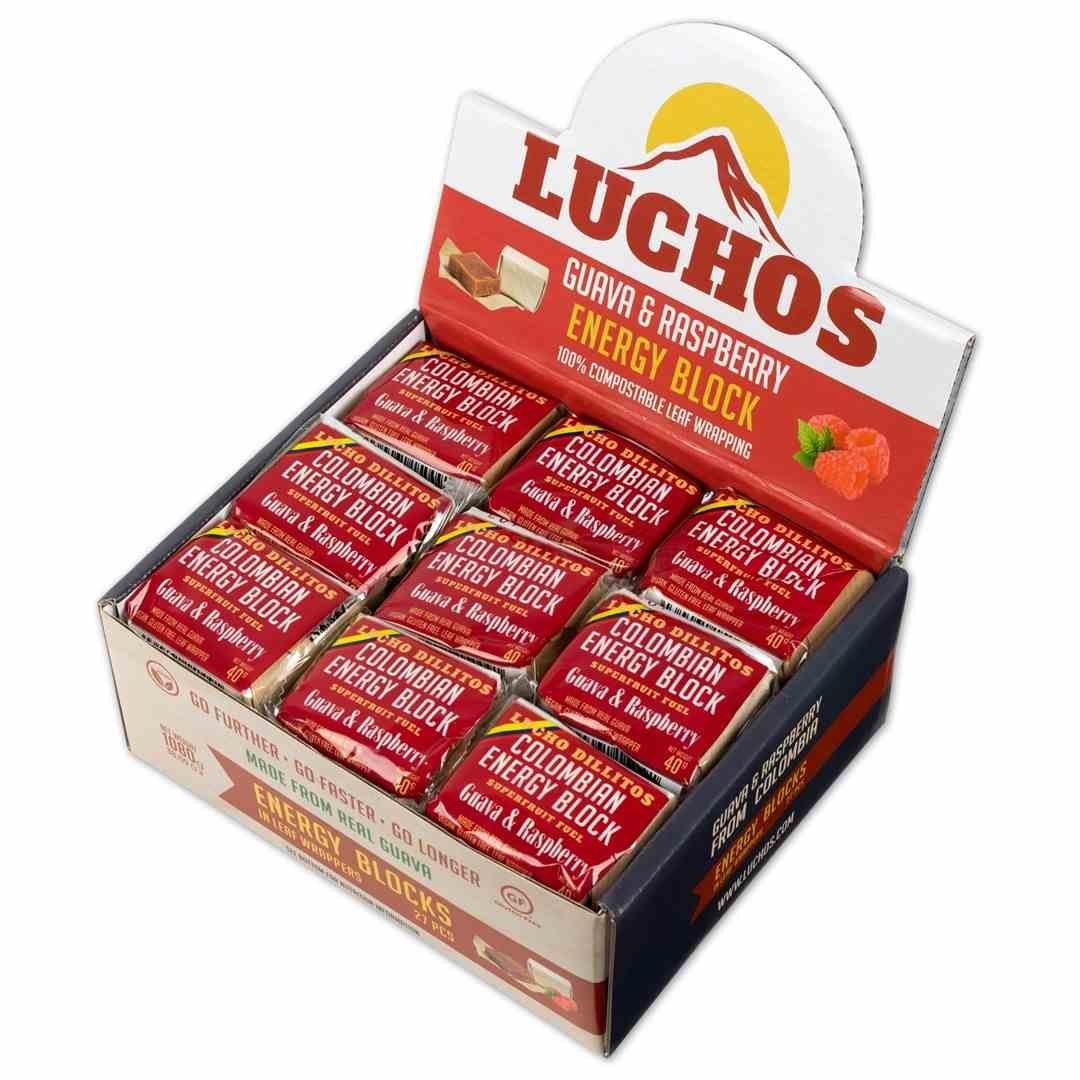 Lucho Dillitos energetyczna przekąska z gujawy z maliną 40 g Lucho Dillitos energetyczna przekąska z gujawy z maliną 40 g