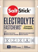 SaltStick Electrylote FastChews Coconut Pineapple pastylki do ssania z elektrolitami o smaku kokosowo-ananasowym saszetka 10 szt