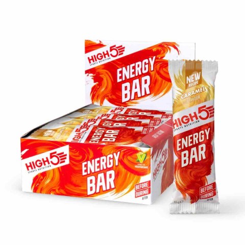 High5 Energy Bar Caramel baton energetyczny o smaku karmelowym 55 g