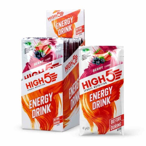 High5 Energy Drink Berry napój energetyczny o smaku jagodowym saszetka 47 g