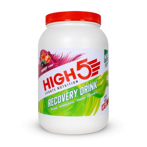 High5 Recovery Drink Berry napój białkowy o smaku jagodowym puszka 1,6 kg