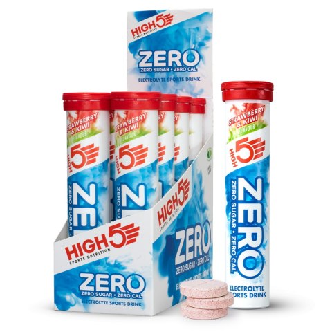 High5 Zero Electrolyte Sports Drink Strawberry Kiwi napój z elektrolitami o smaku truskawka-kiwi 20 x 4 g
