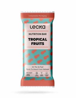 Lecka Nutrition Bar Tropical Fruits baton owocowy 40 g