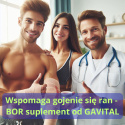 bor wspiera gojenie się ran suplement gavital