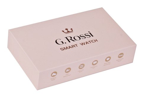 Damski SMARTWATCH G.Rossi SW014G-4 Złoty Damski SMARTWATCH G.Rossi SW014G-4 Złoty