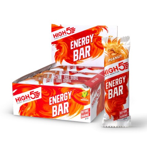 High5 Energy Bar Peanut baton energetyczny z orzechami ziemnymi 55 g