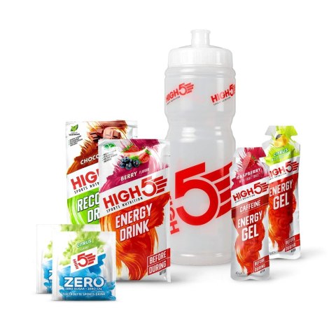 High5 Starter Nutrition Pack (zestaw żeli i napojów z bidonem)