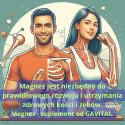 Magnez jest niezbędny do prawidłowego rozwoju i utrzymania zdrowych kości i zębów gavital puromedica plyn