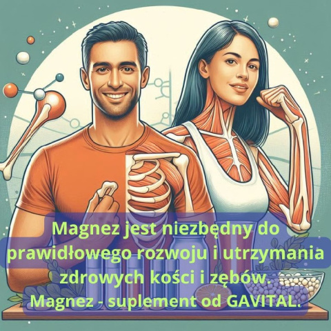 Magnez jest niezbędny do prawidłowego rozwoju i utrzymania zdrowych kości i zębów gavital puromedica plyn Magnez jest niezbędny do prawidłowego rozwoju i utrzymania zdrowych kości i zębów gavital puromedica plyn