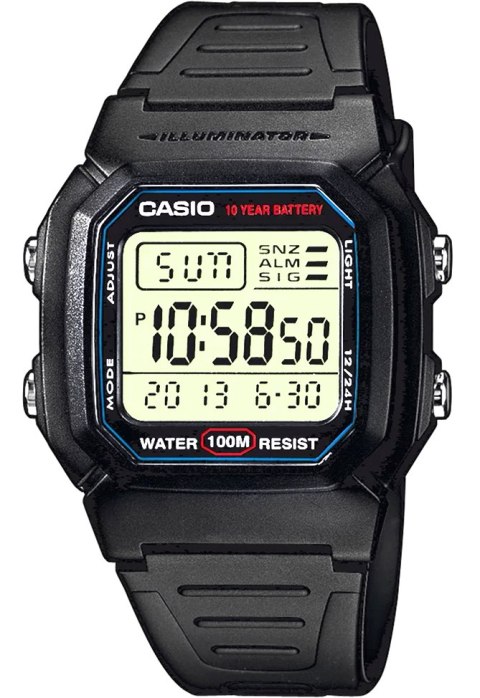 Zegarek Męski CASIO W-800H-1AVES + BOX Zegarek Męski CASIO W-800H-1AVES + BOX