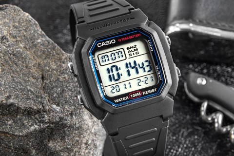 Zegarek Męski CASIO W-800H-1AVES + BOX Zegarek Męski CASIO W-800H-1AVES + BOX