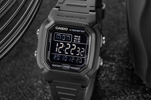 Zegarek Męski CASIO W-800H-1BVES + BOX Zegarek Męski CASIO W-800H-1BVES + BOX
