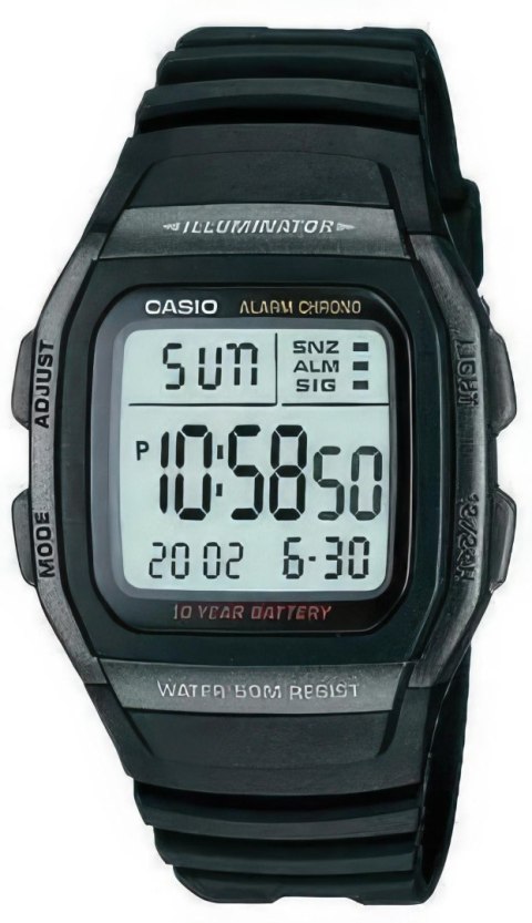 Zegarek Męski CASIO W-96H-1BVDF + BOX Zegarek Męski CASIO W-96H-1BVDF + BOX