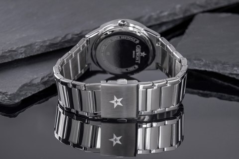 Zegarek Męski GIEWONT Timeless GW4290-2 Silver/Black Zegarek Męski GIEWONT Timeless GW4290-2 Silver/Black