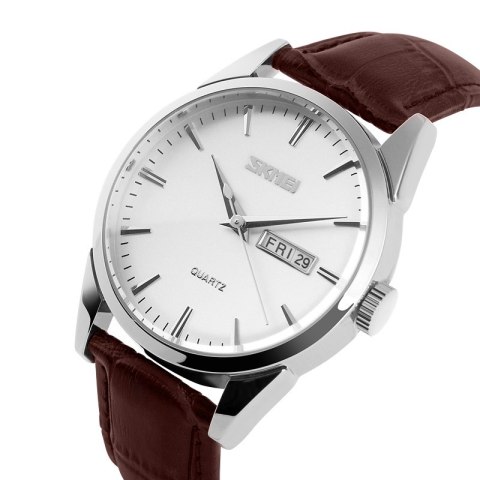 Zegarek Męski Skmei 9073SIWTB + BOX Zegarek Męski Skmei 9073SIWTB + BOX