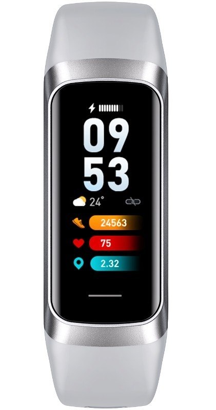 Smartband Damski RUBICON RNCF05 Silver/Grey SMARUB213 Smartband Damski RUBICON RNCF05 Silver/Grey SMARUB213