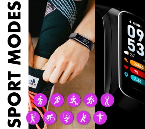 Smartband Damski RUBICON RNCF05 Silver/Grey SMARUB213 Smartband Damski RUBICON RNCF05 Silver/Grey SMARUB213