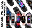 Smartband Damski RUBICON RNCF05 Silver/Grey SMARUB213