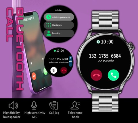 Smartwatch Damski RUBICON RNCE81 Rose Gold SMARUB131 Smartwatch Damski RUBICON RNCE81 Rose Gold SMARUB131