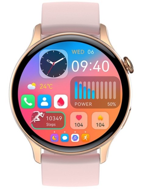 Smartwatch Damski RUBICON RNCF10 Rose Gold/Pink SMARUB239 Smartwatch Damski RUBICON RNCF10 Rose Gold/Pink SMARUB239