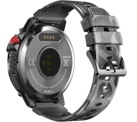 Smartwatch Męski RUBICON RNCF08 Black/Moro SMARUB232 Smartwatch Męski RUBICON RNCF08 Black/Moro SMARUB232