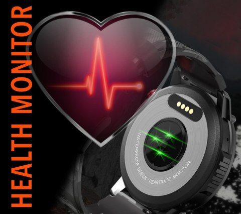 Smartwatch Męski RUBICON RNCF08 Black/Moro SMARUB232 Smartwatch Męski RUBICON RNCF08 Black/Moro SMARUB232