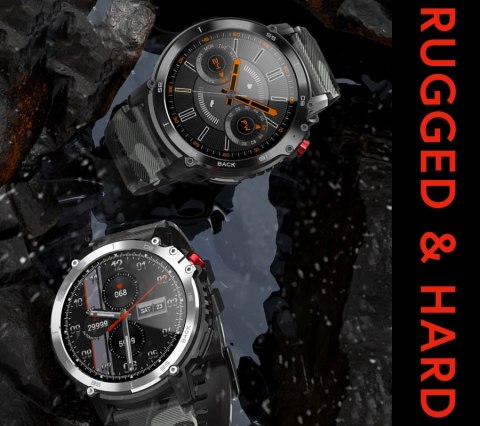 Smartwatch Męski RUBICON RNCF08 Black/Moro SMARUB232 Smartwatch Męski RUBICON RNCF08 Black/Moro SMARUB232