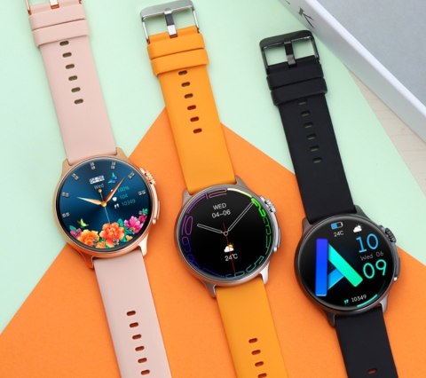 Smartwatch Męski RUBICON RNCF12 Tytan/Orange SMARUB245 Smartwatch Męski RUBICON RNCF12 Tytan/Orange SMARUB245