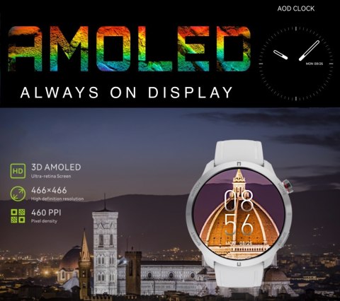 Smartwatch Męski RUBICON RNCF14 Black SMARUB250 Smartwatch Męski RUBICON RNCF14 Black SMARUB250