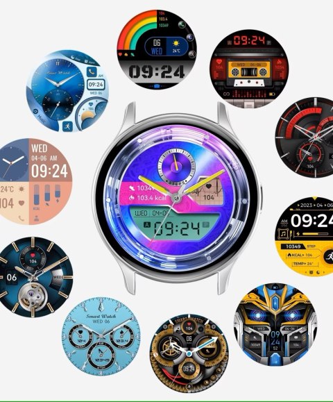Smartwatch RUBICON RNCF11 Black SMARUB240 Smartwatch RUBICON RNCF11 Black SMARUB240