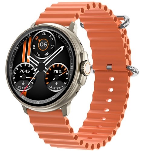 Smartwatch RUBICON RNCF15 Tytan/Orange SMARUB258 Smartwatch RUBICON RNCF15 Tytan/Orange SMARUB258