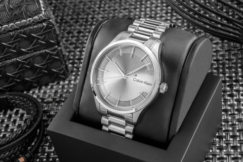 Zegarek Męski CALVIN KLEIN Iconic Brancelet 25200036 + BOX Zegarek Męski CALVIN KLEIN Iconic Brancelet 25200036 + BOX