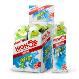 High5 Energy Gel Aqua Caffeine Citrus płynny żel energetyczny z kofeiną o smaku cytrusowym 66 g EVENT