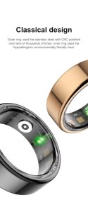 Smart Ring RUBICON R2 Rose Gold SIZE-7(US) SMARUB318