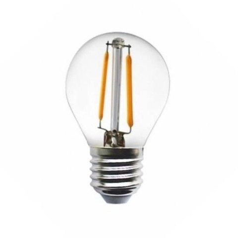Girlanda ogrodowa 20m 40pkt + 40szt żarówka retro Edison LED 2W G45 E27 2700K ciepła