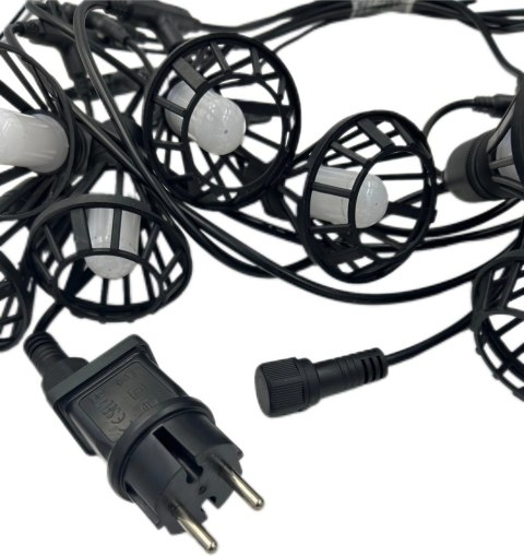 Girlanda świetlna łańcuch 10W 5m 10 żarówek imitujących płomień