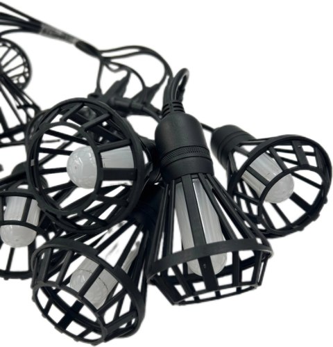 Girlanda świetlna łańcuch 10W 5m 10 żarówek imitujących płomień