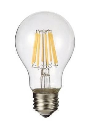 Girlanda świetlna ogrodowa 10m z 10 żarówkami Edison LED 8W A60 E27 6000K zimna barwa