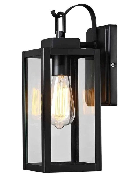 Lampa Elewacyjna Kinkiet Ogrodowy E27 LED Latarnia na Filament