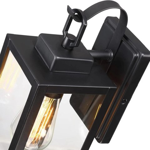 Lampa Elewacyjna Kinkiet Ogrodowy E27 LED Latarnia na Filament