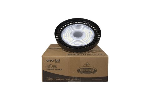 Lampa magazynowa ściemnialna oprawa przemysłowa High Bay UFO LED ściemnialna 150W 5000K 22500lm IP65