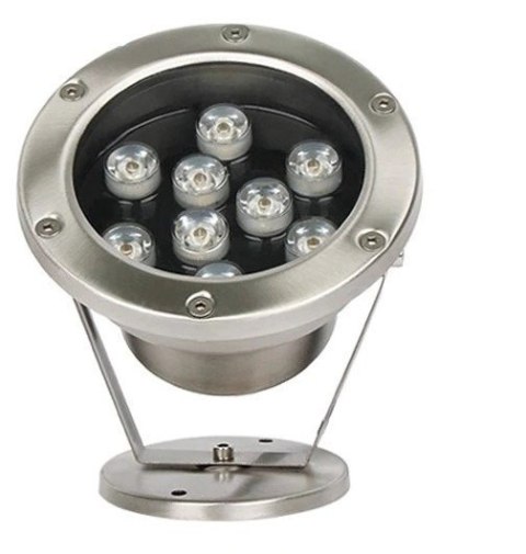 Lampa basenowa fontannowa LED 9W Red IP65
