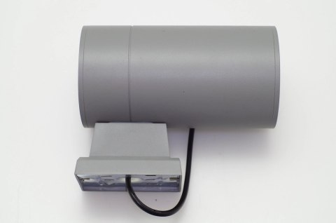 Lampa elewacyjna natynkowa punktowa kinkiet szara 1x9W 1200lm IP65 Kąt świecenia: 45 °